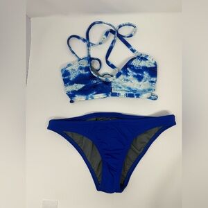 Jolyn X Mallyce Matching Bikini Set Top Small, Bottom Large